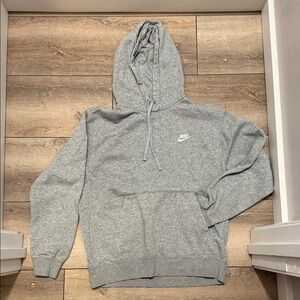 Nike Light Gray Pullover Hoodie